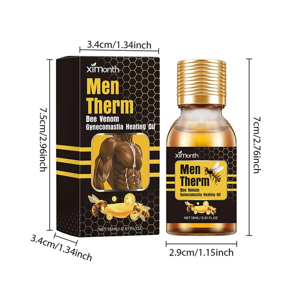 Huile Thermique Homme Anti-Graisse Pectorale