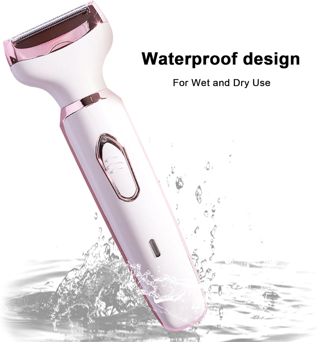 ✨ Kit de Rasage & Épilation 4-en-1 Rechargeable – Idéal Pour Toutes Les Zones ✨