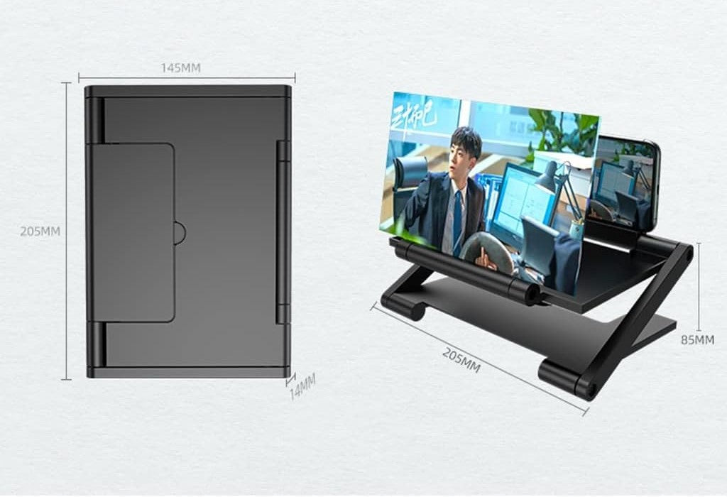 Ouabahas™ - MaxiView™ - Loupe D’écran HD Pliable Pour Smartphone