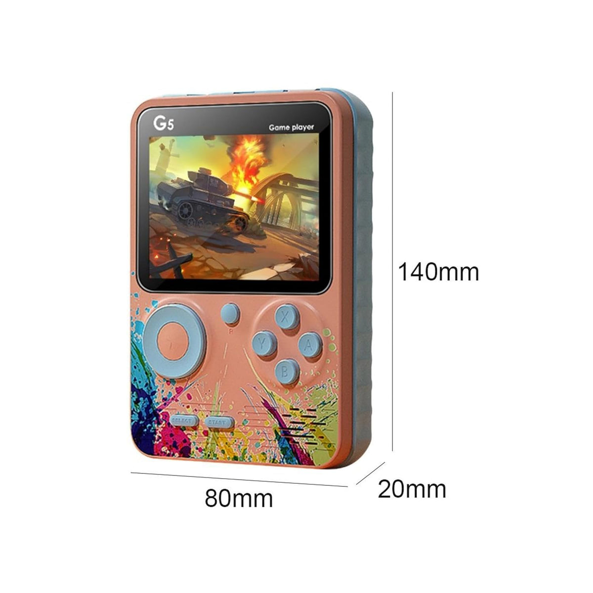 🎮 GameBox G5™ – Mini Console Portable 500 Jeux | Fun Instantané Partout