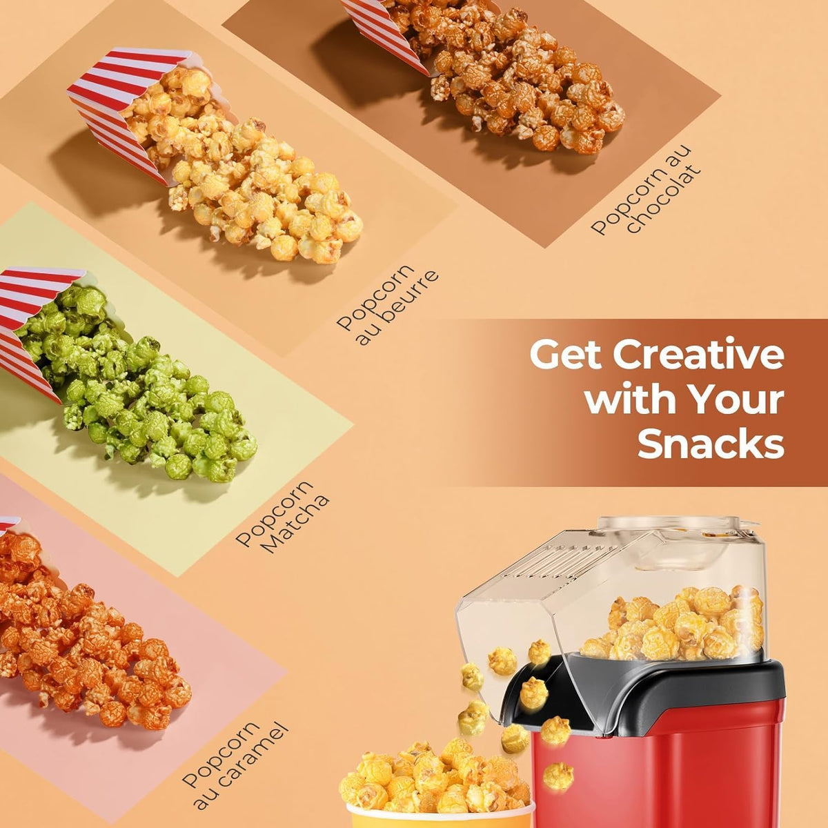 Machine à Pop-Corn Électrique 🍿
