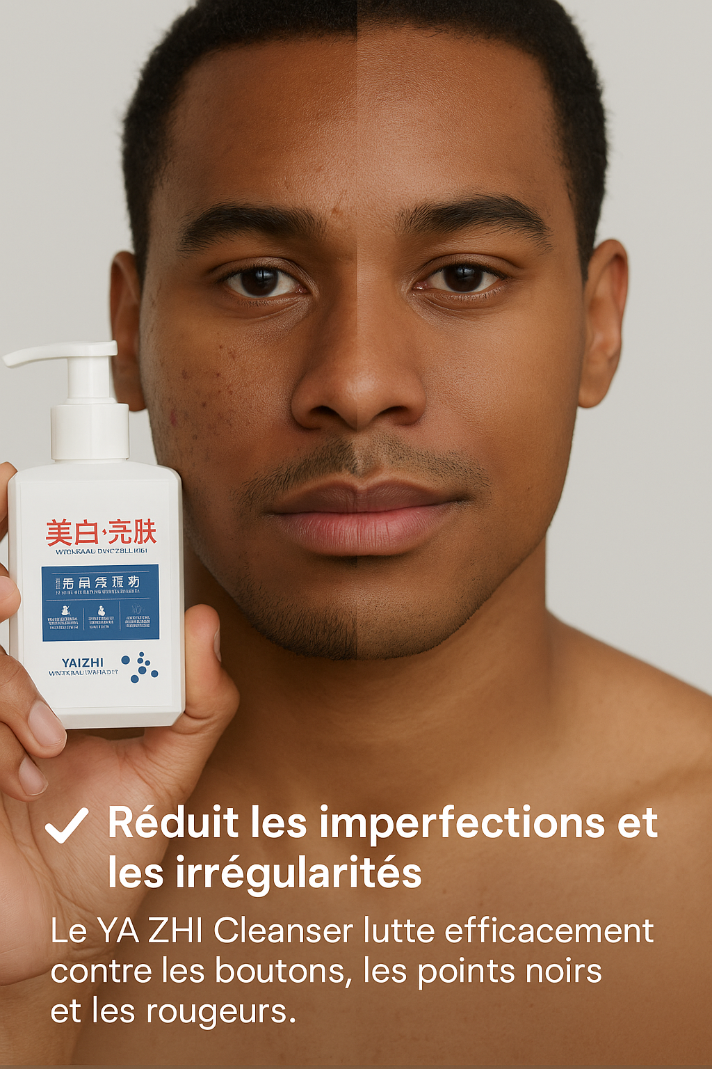 YA ZHI – Le Nettoyant Éclaircissant Doux pour une Peau Unie et Lumineuse