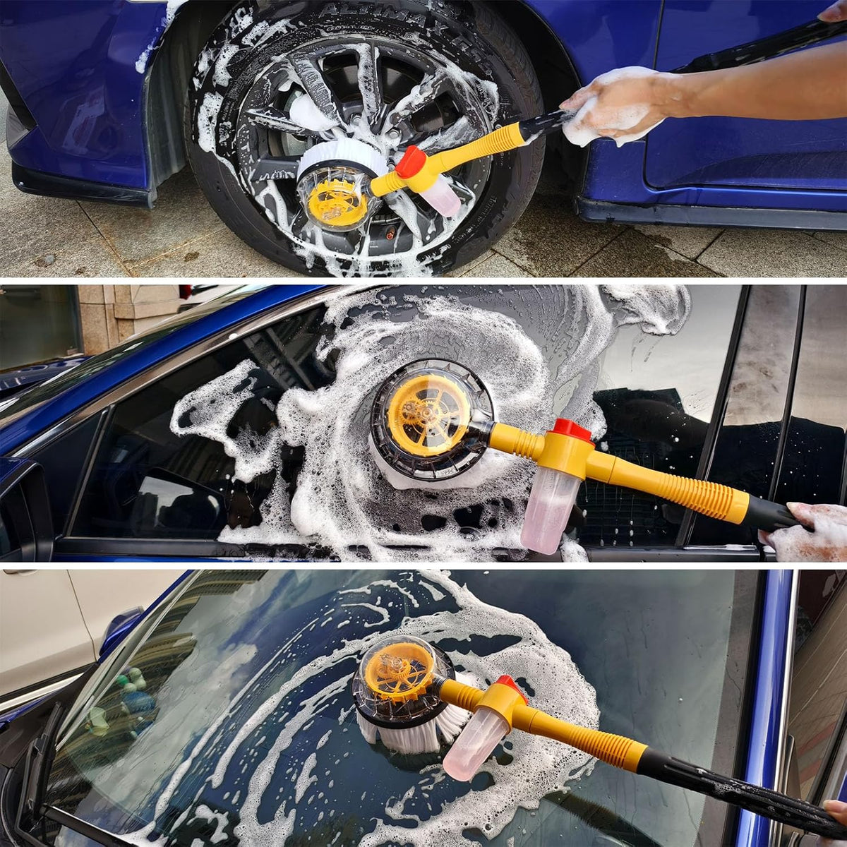 SpinBrush™ - Brosse Magique Rotative 360° Pour Lavage Auto