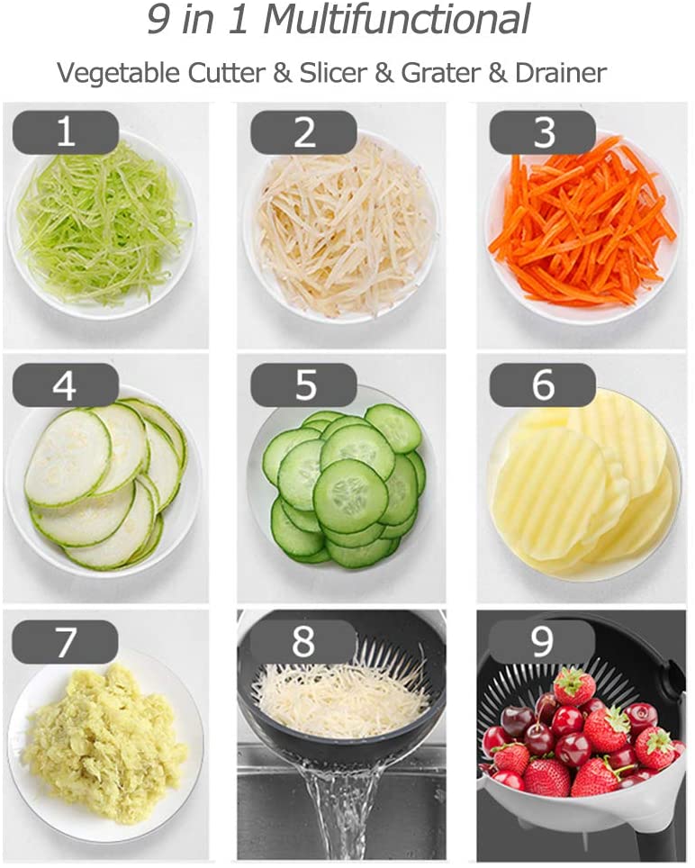 Sliceo™ - Coupe Légumes Polyvalent 9 in 1