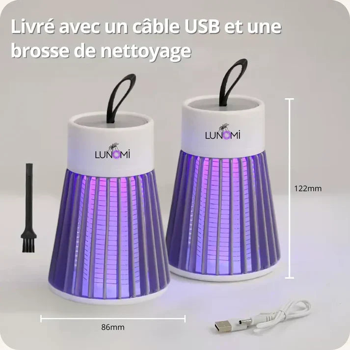 Lunomi® - Lampe Anti-Moustique