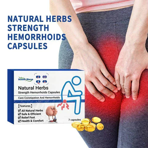 Capsules Anti-Hémorroïdes À Base De Plantes Naturelles