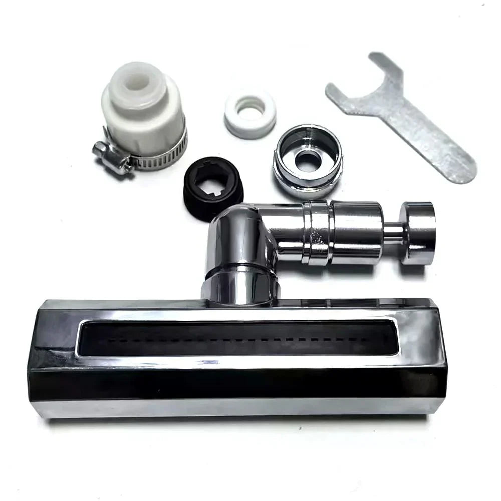 Aérateur de Robinet 360° Multifonction – 4 Modes d’Eau & Économie Garantie