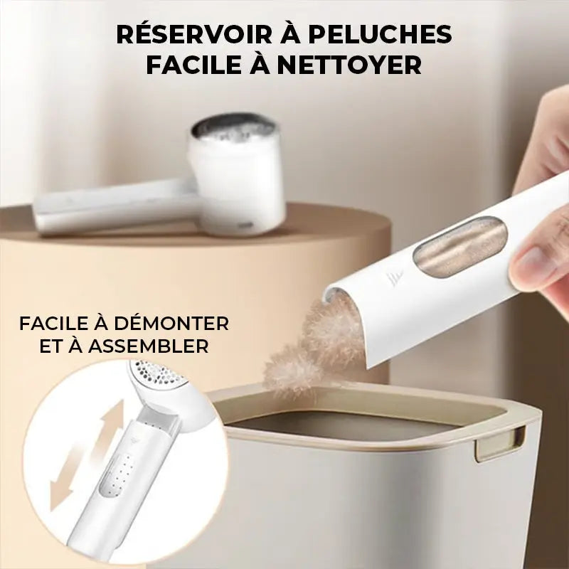 Éliminateur de Peluches Électrique - Rénove Vos Vêtements en 2 Secondes