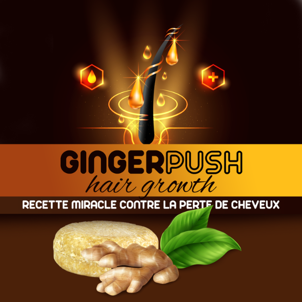 Gingerpush - Repousse Des Cheveux Au Gingembre