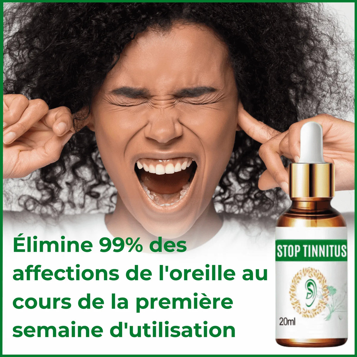 StopTinn™️ - Gouttes Pour La Surdité Et Les Maux D'oreille👂