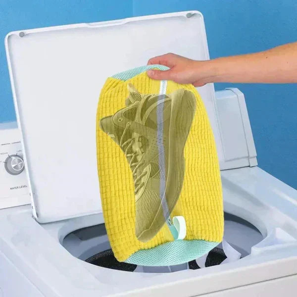 Sac de Lavage de Chaussures en Microfibres