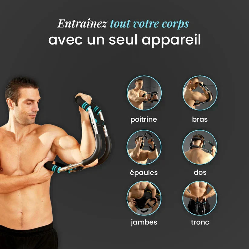 AlphaBar Pro™ – Renforcement Musculaire Complet, Sans Compromis