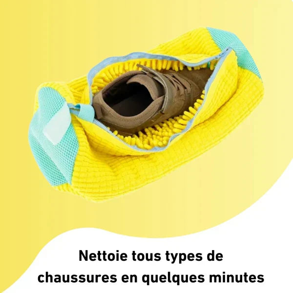 Sac de Lavage de Chaussures en Microfibres