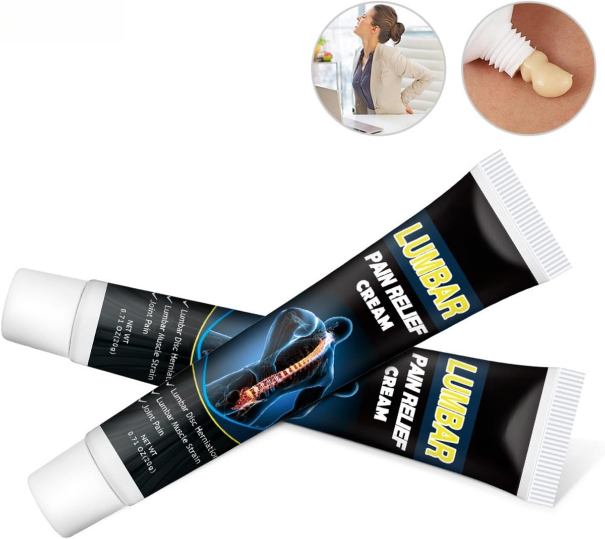 🩺 Crème Anti-Douleur Lombaire – Votre Solution Rapide Pour Le Mal De Dos