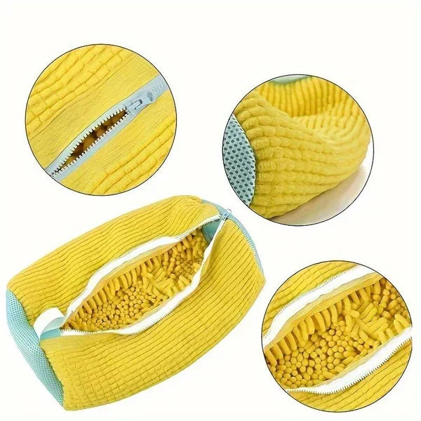 Sac de Lavage de Chaussures en Microfibres