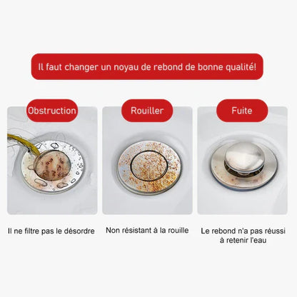 Filtre à Évier en Acier Inoxydable
