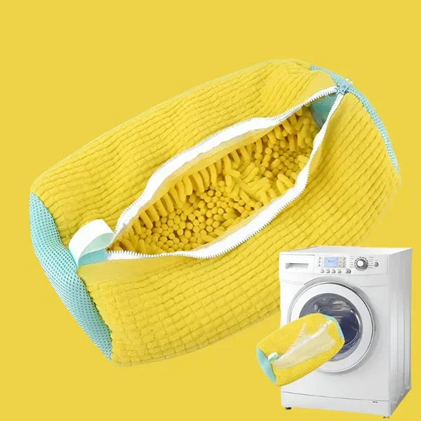 Sac de Lavage de Chaussures en Microfibres