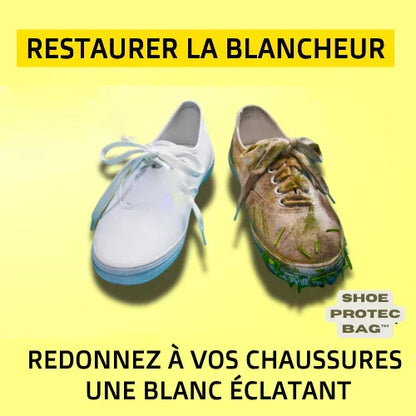 Sac de Lavage de Chaussures en Microfibres