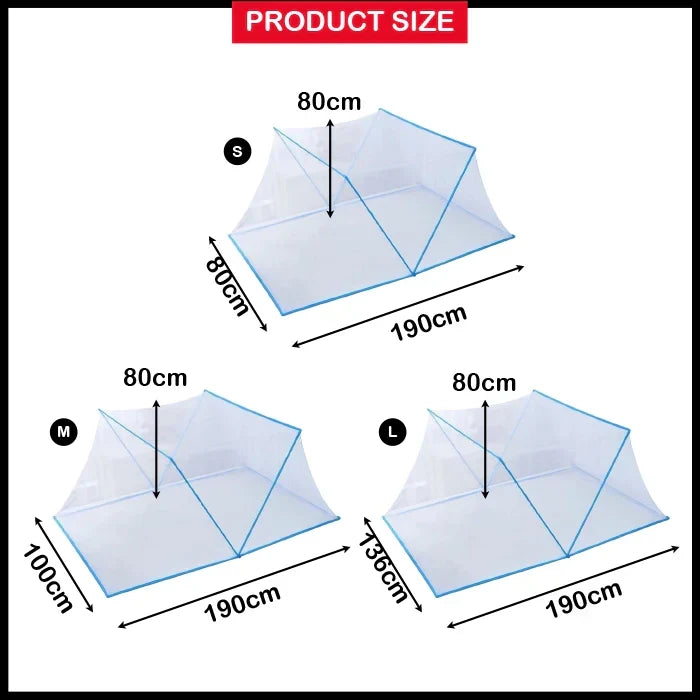 Moustiquaire Portable et Pliable – Confort & Sécurité Toute la Nuit