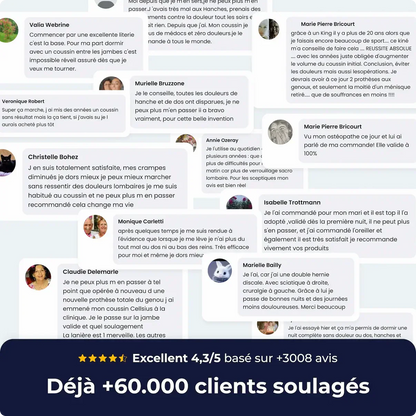 Coussin Orthopédique Genoux Cellsius™