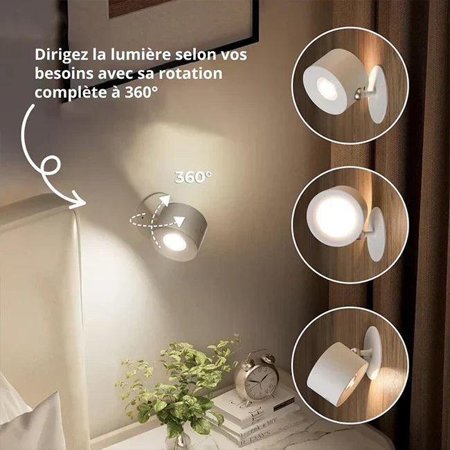Lampe Murale LED Sans Fil Intelligente