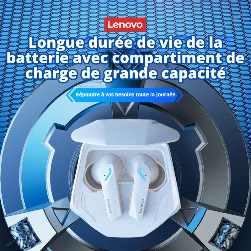 🎧 Lenovo GM2 Pro 5.3 – Écouteurs Sans Fil Bluetooth – Android & iOS