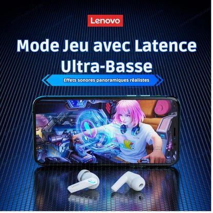 🎧 Lenovo GM2 Pro 5.3 – Écouteurs Sans Fil Bluetooth – Android & iOS