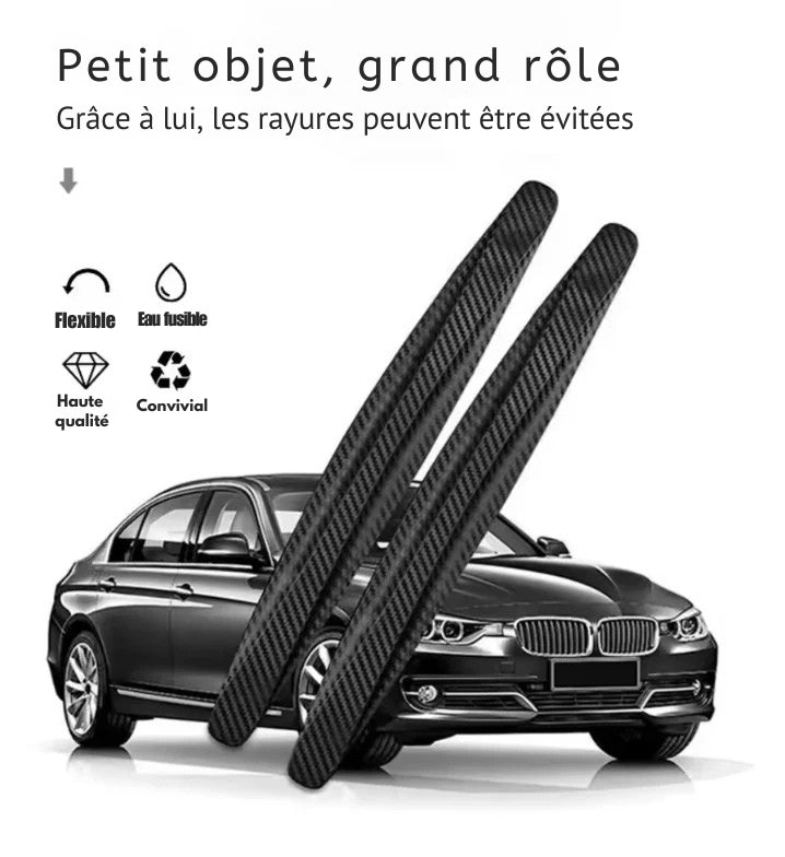 🚗 Lot De 2 Protections Anti-Rayures Pour Pare-Chocs – Adhérence Forte & Sécurité Maximale Pour Votre Voiture