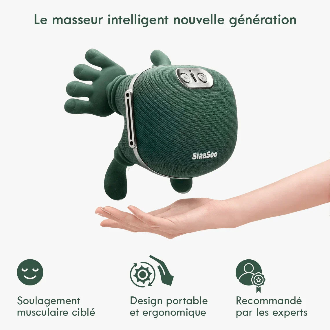 Siaasoo™ – Masseur Intelligent À Doigts Ergonomiques