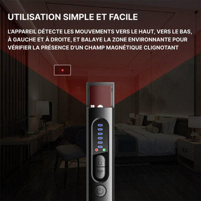 Détecteur De Caméra Cachée et Micro