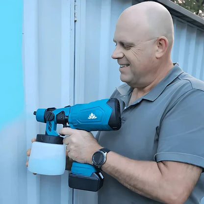 Pistolet À Peinture Électrique Sans Fil De 1000 ml
