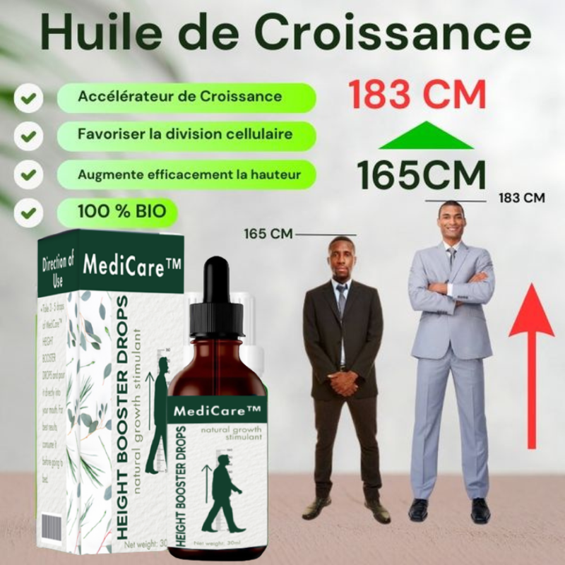 MediCare™ Booster - Croissance et Augmentation de la Hauteur